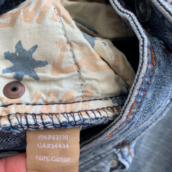 Vintage Y2K DC Shoes Cargo Denim Mid Low Rise Bootcut Jeans - Picture 9 of 16